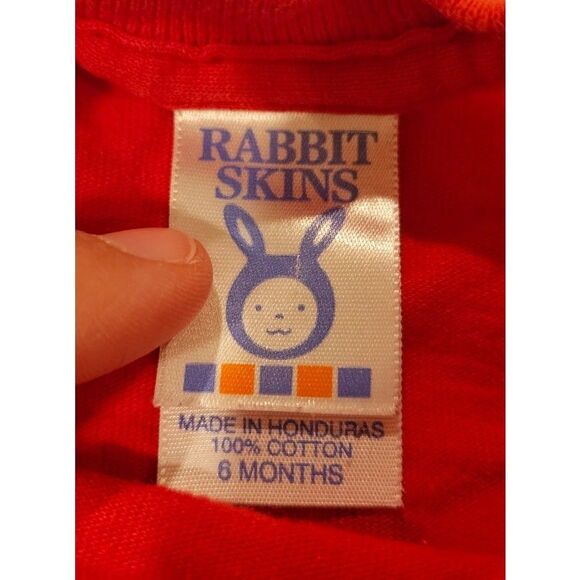 Red Wisconsin Badgers Baby T-Shirt, Size 6 Months - Picture 3 of 3